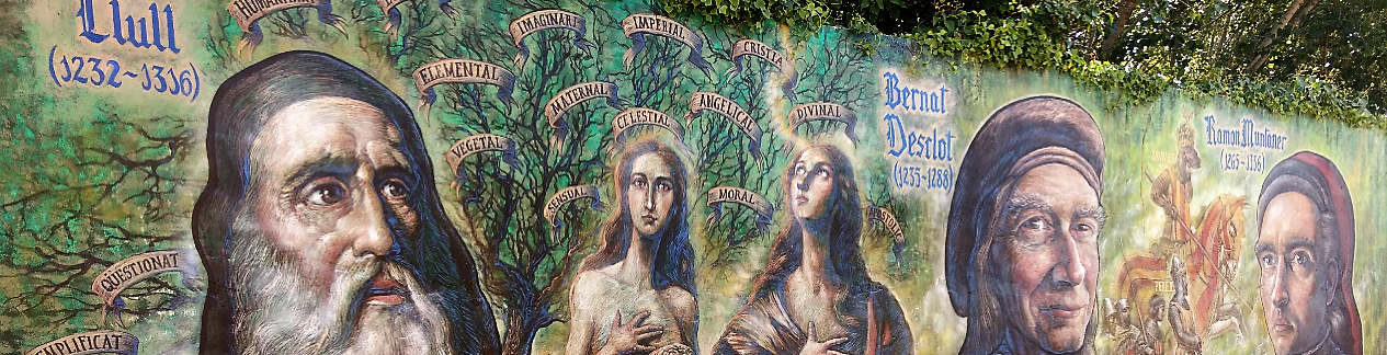 Murales con Ramon Llull